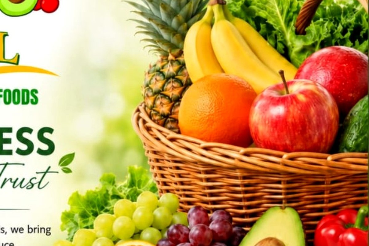 Fresh fruits and produce